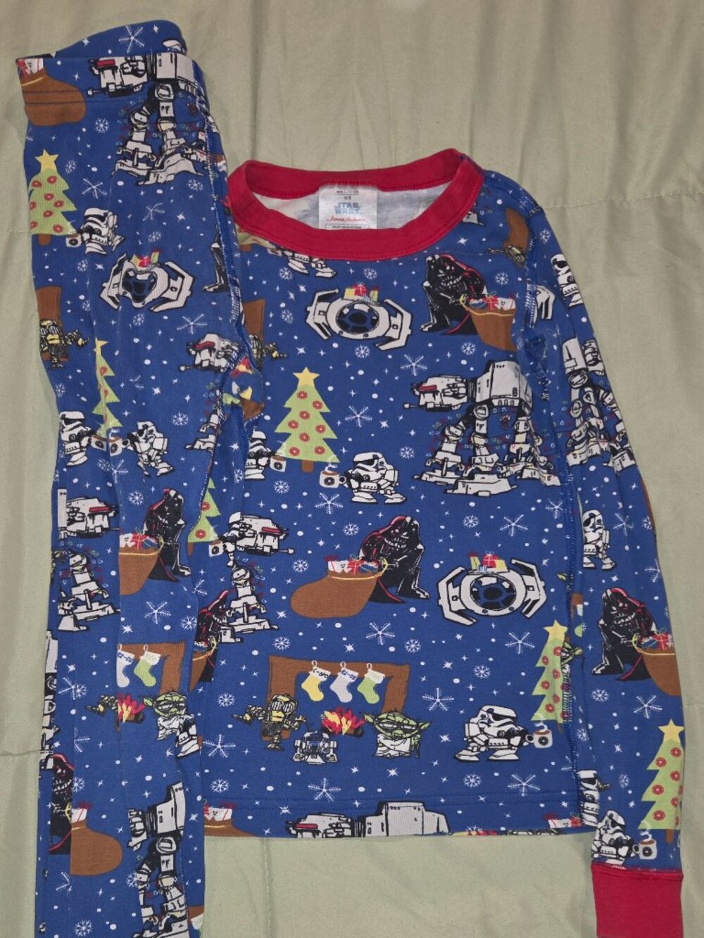 Hanna Andersson Star Wars Pajamas- 130/8